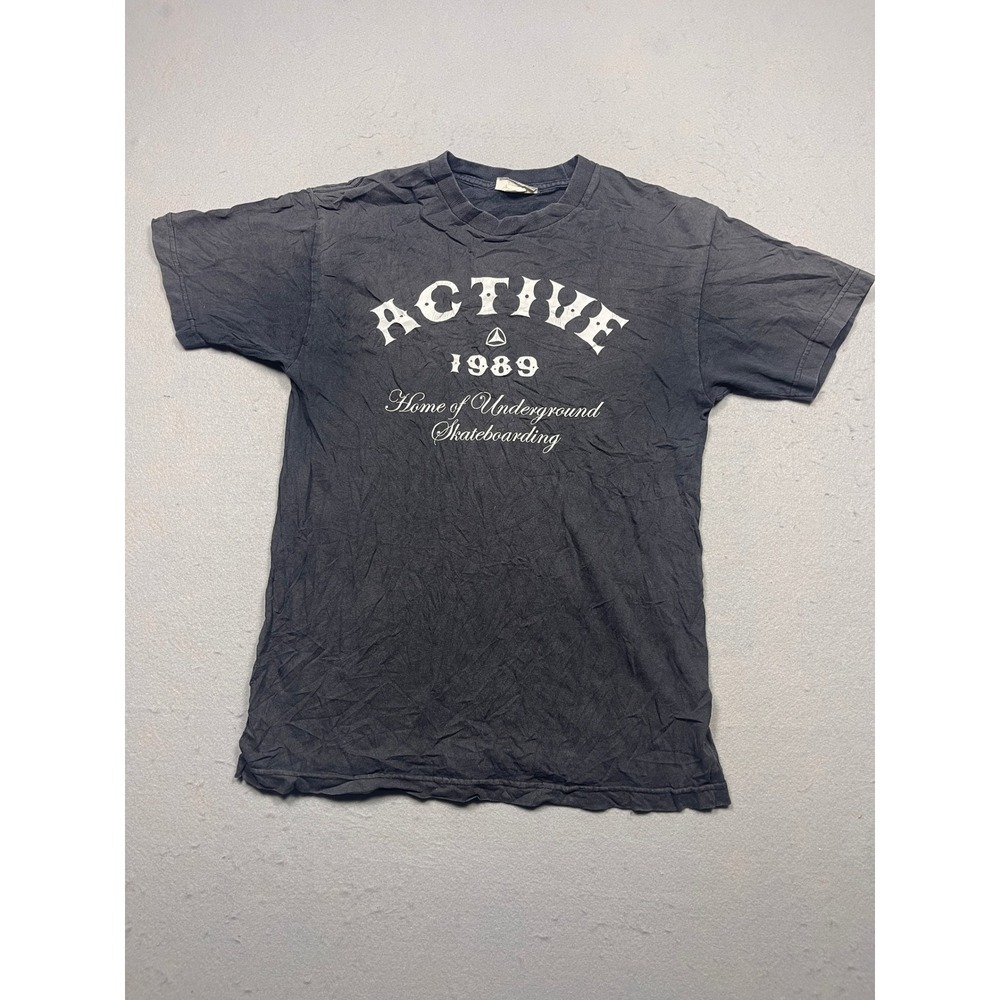 Active Ride Shop T Shirt Cotton Black Medium Mens